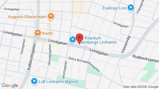 Apartments for rent i Limhamn/Bunkeflo - kort over placeringen