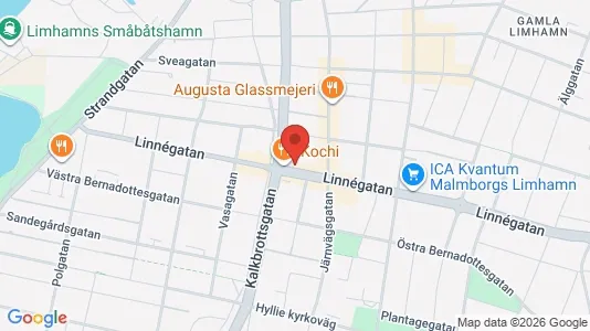 Apartments for rent i Limhamn/Bunkeflo - kort over placeringen