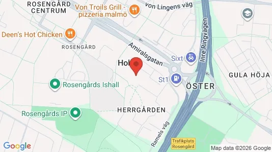 Apartments for rent i Rosengård - kort over placeringen