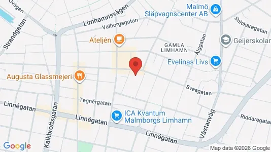 Apartments for rent i Limhamn/Bunkeflo - kort over placeringen