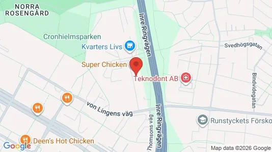 Apartments for rent i Rosengård - kort over placeringen
