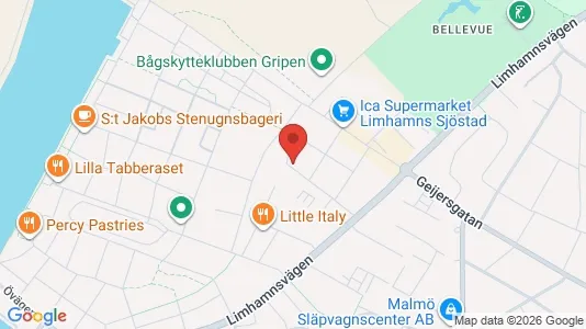 Apartments for rent i Limhamn/Bunkeflo - kort over placeringen
