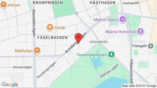 Apartments for rent i Malmö City - kort over placeringen