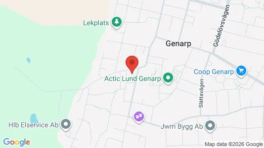 Apartments for rent i Lund - kort over placeringen