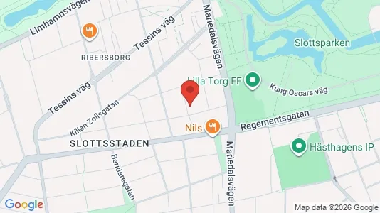 Apartments for rent i Malmö City - kort over placeringen