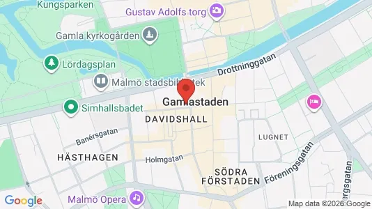 Apartments for rent i Malmö City - kort over placeringen