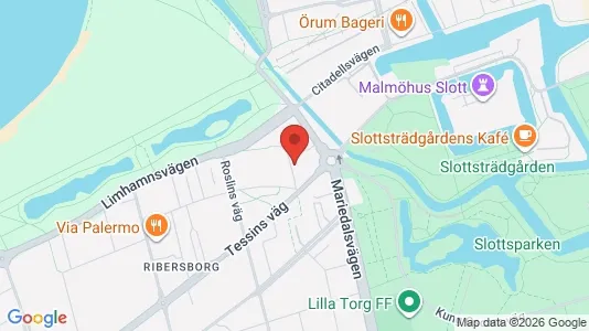 Apartments for rent i Malmö City - kort over placeringen