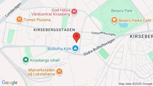 Apartments for rent i Kirseberg - kort over placeringen