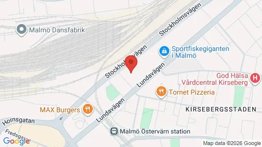 Apartments for rent i Kirseberg - kort over placeringen