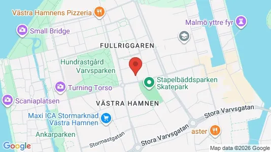Apartments for rent i Malmö City - kort over placeringen