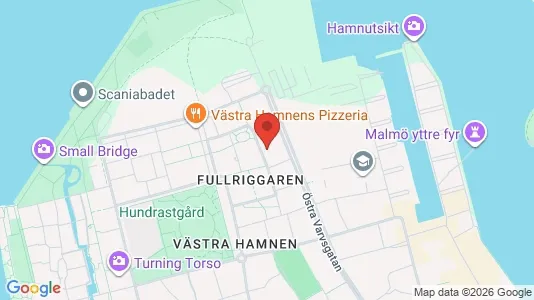 Apartments for rent i Malmö City - kort over placeringen