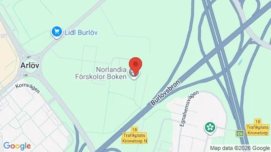 Apartments for rent i Burlöv - kort over placeringen