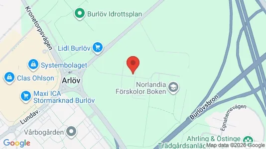 Apartments for rent i Burlöv - kort over placeringen