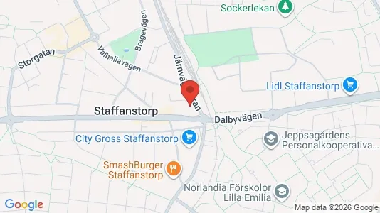 Apartments for rent i Staffanstorp - kort over placeringen