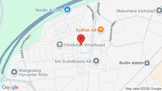 Apartments for rent i Burlöv - kort over placeringen