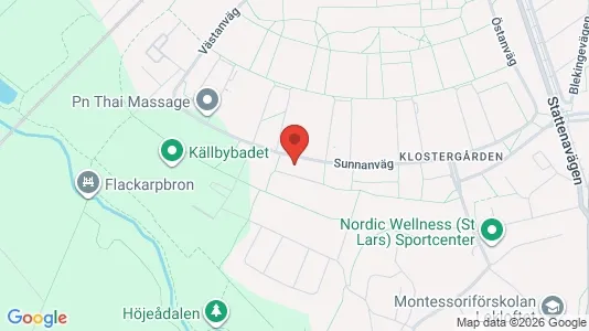 Apartments for rent i Lund - kort over placeringen