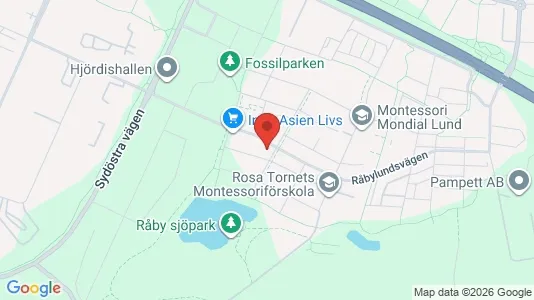 Apartments for rent i Lund - kort over placeringen