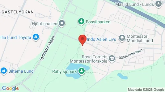Apartments for rent i Lund - kort over placeringen