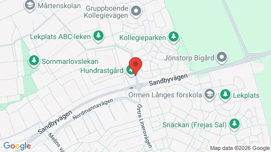 Apartments for rent i Lund - kort over placeringen