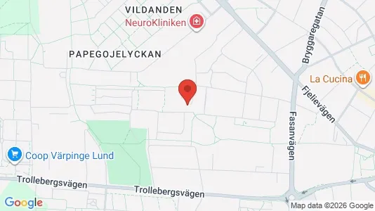 Apartments for rent i Lund - kort over placeringen