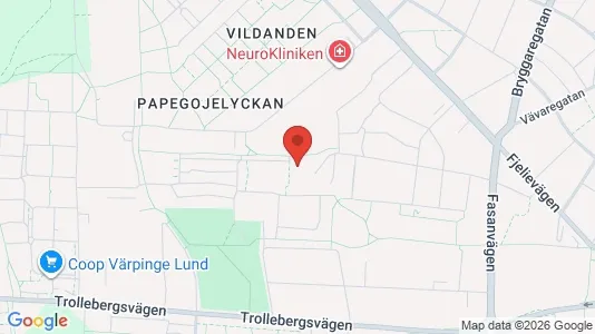 Apartments for rent i Lund - kort over placeringen