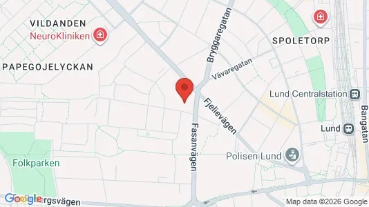 Apartments for rent i Lund - kort over placeringen