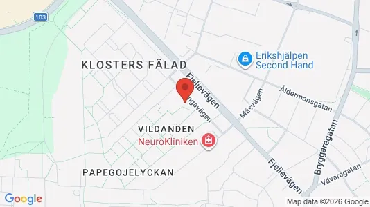 Rooms for rent i Lund - kort over placeringen