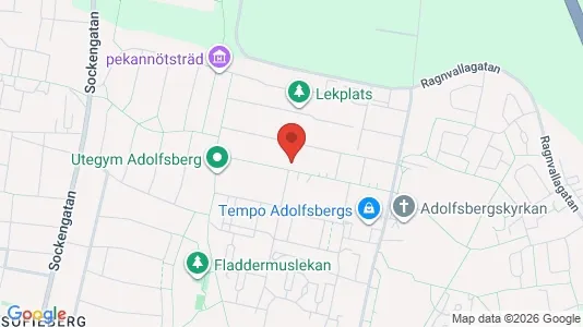 Apartments for rent i Helsingborg - kort over placeringen