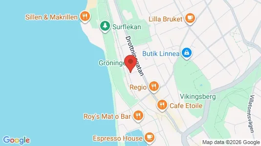 Apartments for rent i Helsingborg - kort over placeringen