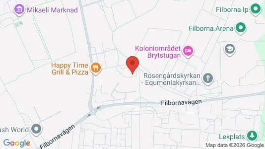 Apartments for rent i Helsingborg - kort over placeringen