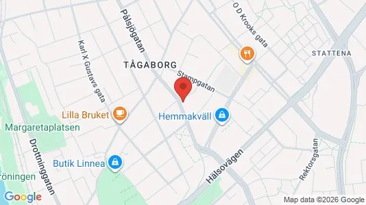 Apartments for rent i Helsingborg - kort over placeringen