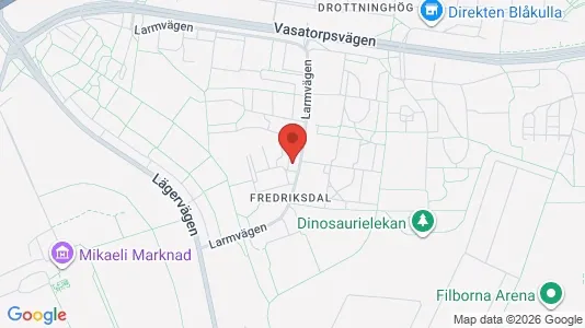 Apartments for rent i Helsingborg - kort over placeringen