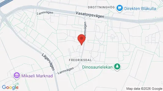 Apartments for rent i Helsingborg - kort over placeringen