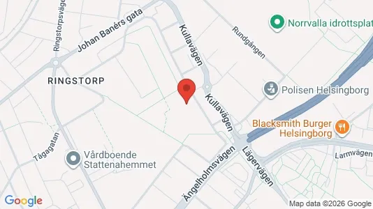 Apartments for rent i Helsingborg - kort over placeringen