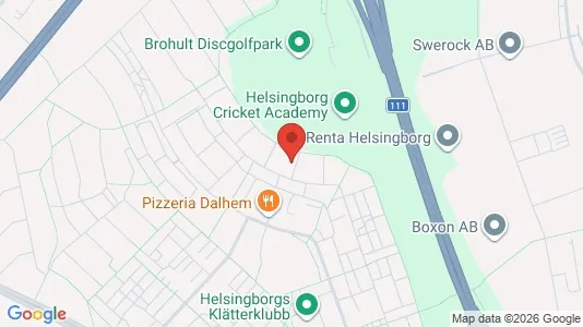 Apartments for rent i Helsingborg - kort over placeringen