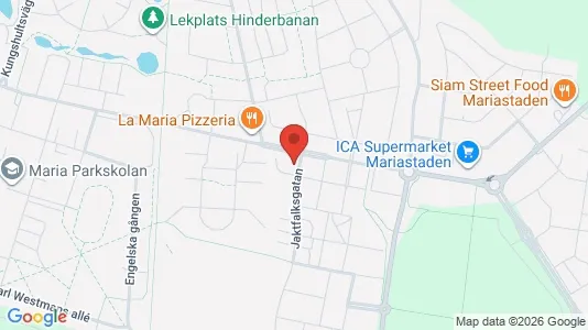 Apartments for rent i Helsingborg - kort over placeringen