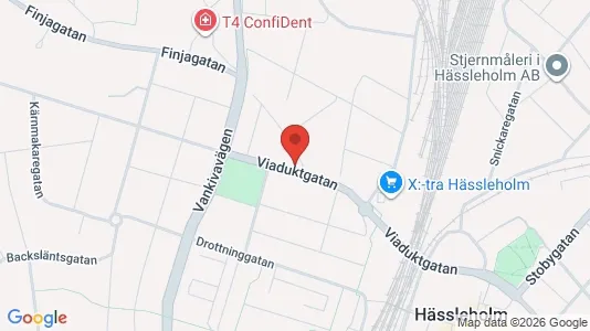 Apartments for rent i Hässleholm - kort over placeringen