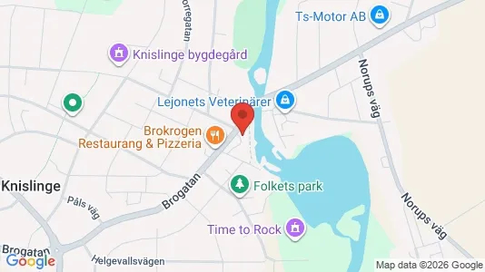 Apartments for rent i Östra Göinge - kort over placeringen