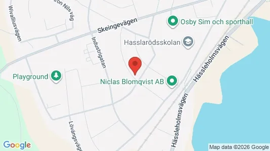 Apartments for rent i Osby - kort over placeringen