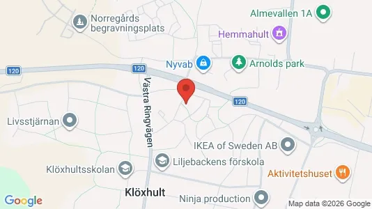 Apartments for rent i Älmhult - kort over placeringen