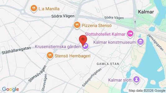 Apartments for rent i Kalmar - kort over placeringen