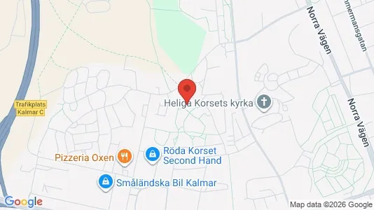 Apartments for rent i Kalmar - kort over placeringen