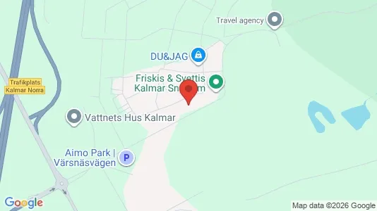 Apartments for rent i Kalmar - kort over placeringen