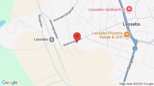 Apartments for rent i Lessebo - kort over placeringen
