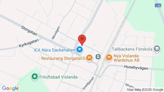 Apartments for rent i Alvesta - kort over placeringen