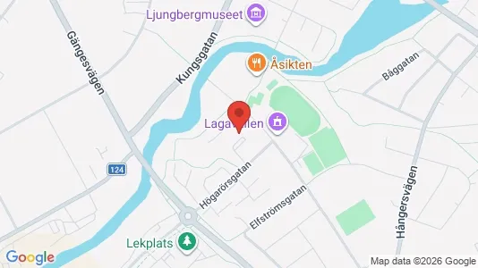 Apartments for rent i Ljungby - kort over placeringen