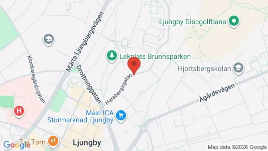 Apartments for rent i Ljungby - kort over placeringen