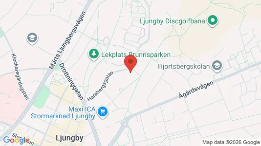 Apartments for rent i Ljungby - kort over placeringen