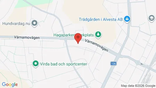 Apartments for rent i Alvesta - kort over placeringen