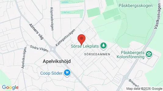 Apartments for rent i Varberg - kort over placeringen